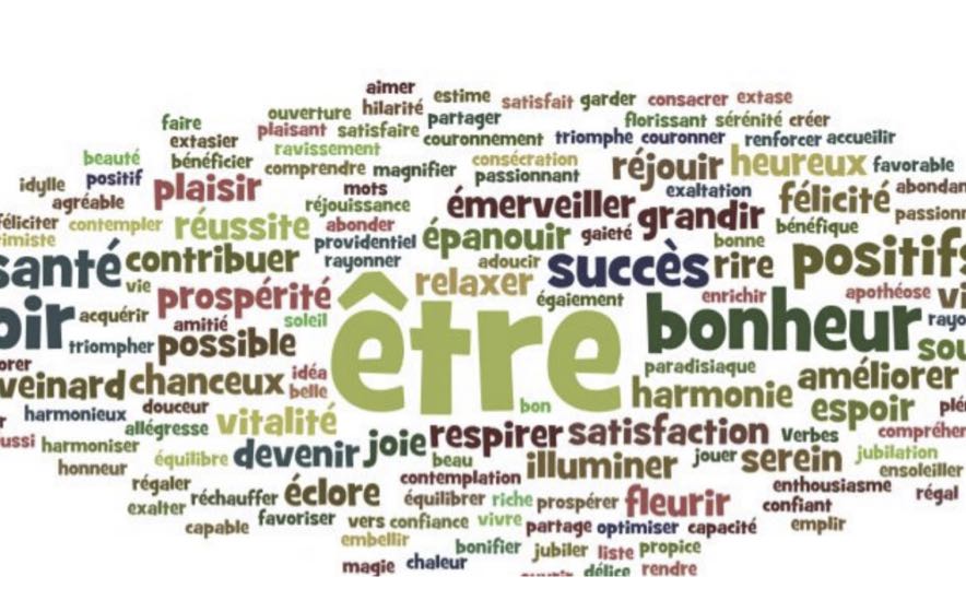 nuage de mots bien-être - copie